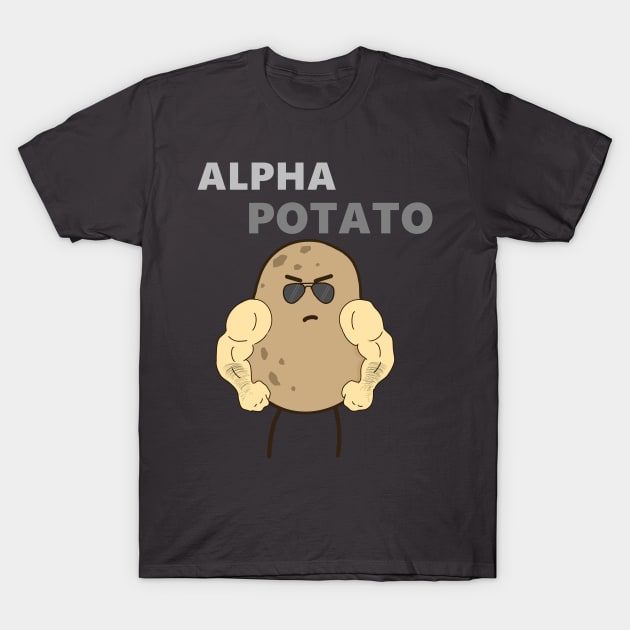 Alpha potato T-Shirt by AshStore